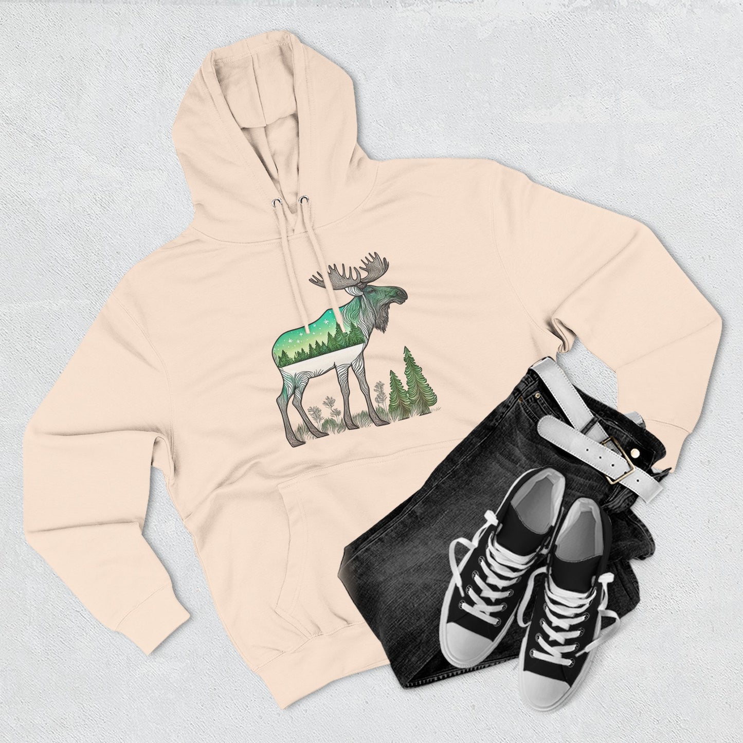 Moose Wilderness Hoodie
