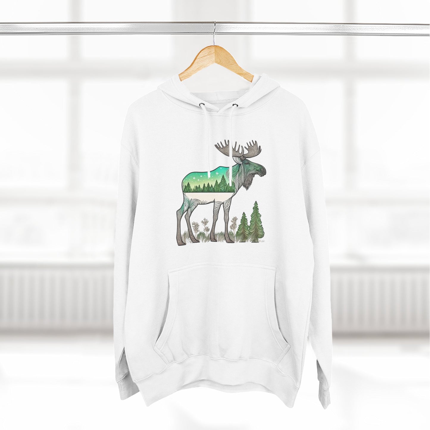 Moose Wilderness Hoodie